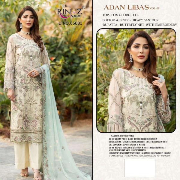 Rinaz Adan Libas Vol 18 Designer Pakistani Suit Collection